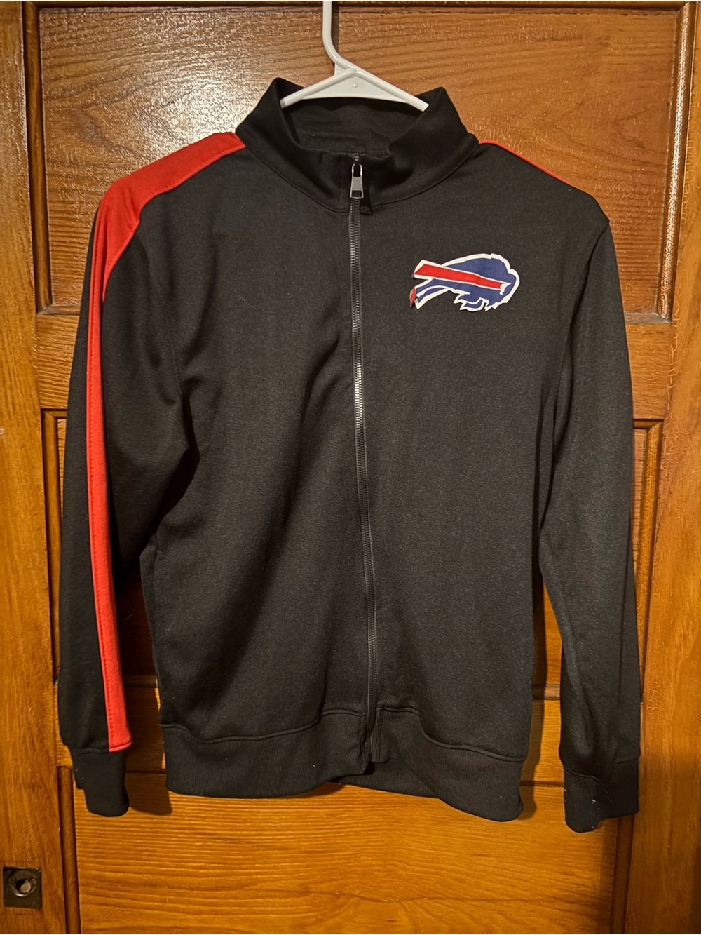 Buffalo boy’s  Black & Red Full-Zip Track Jacket